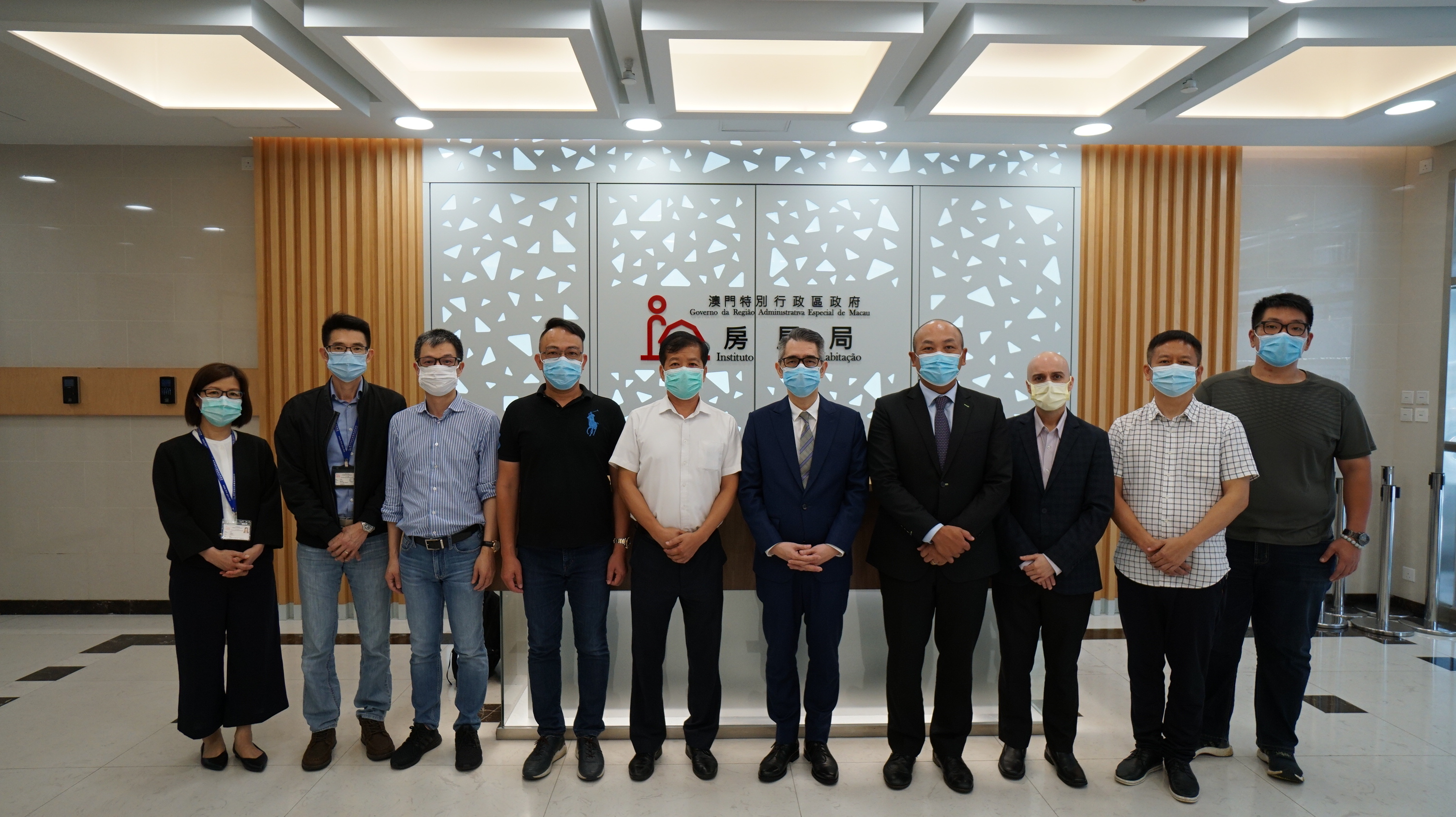 與澳門工程師學會及澳門樓宇檢測學會會面